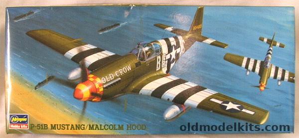 Hasegawa 1/72 P-51B Mustang Malcolm Hood - Old Crow 363rd FS 357 FG 8th AF / U'VE HAD IT!  362 FS 357th FG, SP108 plastic model kit